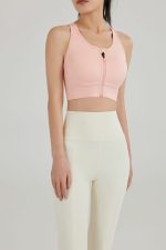 Energy Zip-Front Sports Bra High-Support | Yoga | Gym - B23S0007 - Image 2