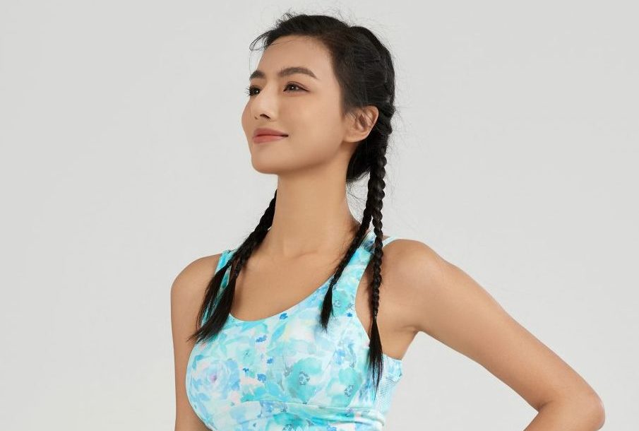 IMG_1793-scaled-e1744281351241.jpg Multicolor Energy Longline Sports Bra Medium Support | Yoga | Gym - B23P0004 - Image 1