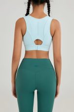 UTPALA V-Neck Workout Bra High Support | Yoga | Gym - B23S0002 - Image 2