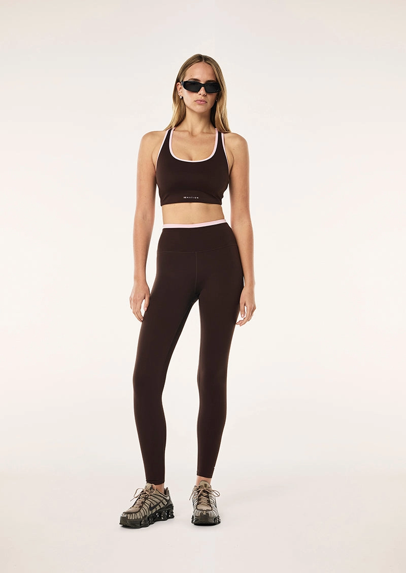 VITA_FULL_LENGTH_LEGGING_243G343 VITA FULL LENGTH LEGGING IN ESPRESSO - Image 1